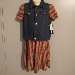 Limited Too Girls Dress Size 6 NWT